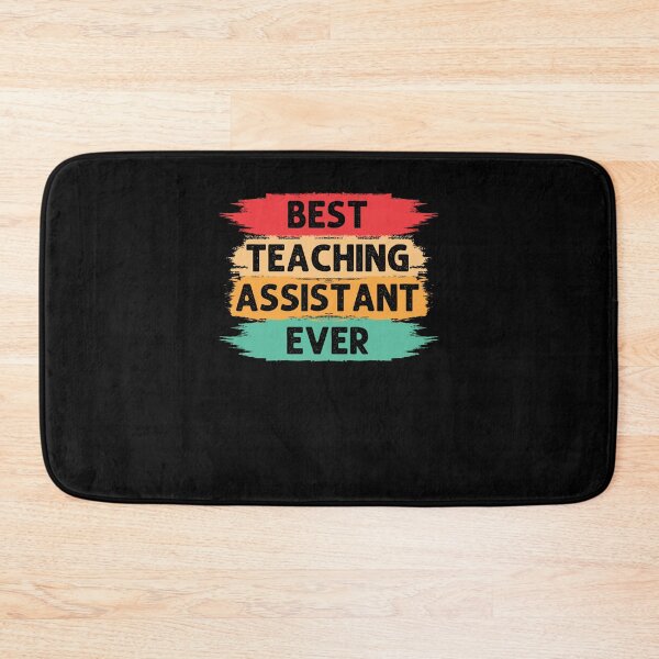 Item preview, Best teaching assistant ever retro TA cute appreciation designed and sold by snowry.