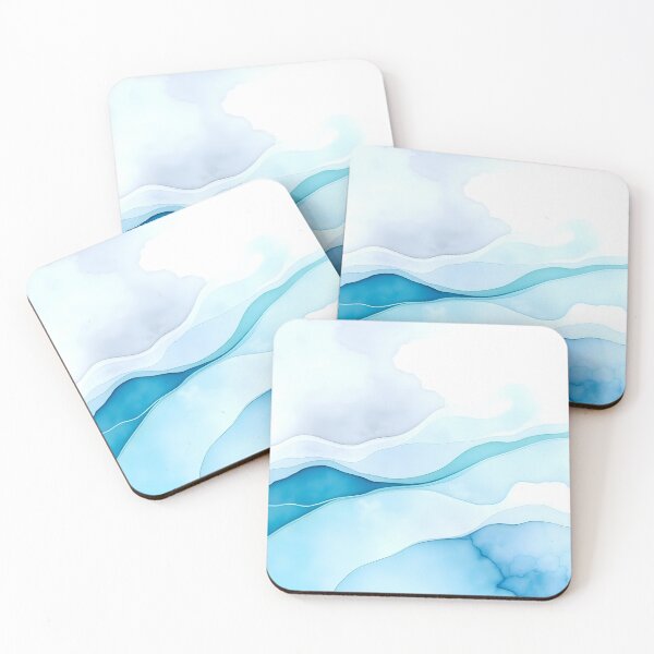 Item preview, Ethereal River Flow - Watercolor Serenity designed and sold by Shirtastically.