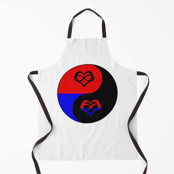 Item preview, Polyamory Pride Yin and Yang Symbol in Pride Flag Colors designed and sold by LiveLoudGraphic.