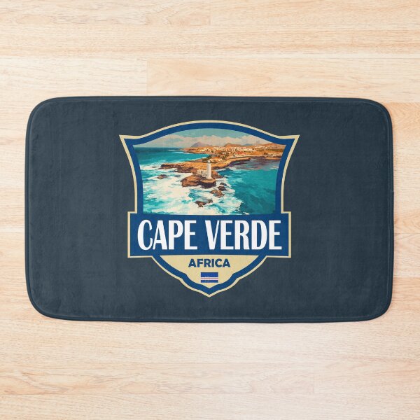Item preview, Cape Verde Illustration Retro Badge designed and sold by KrisSidDesigns.