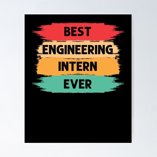 Item preview, Best Engineering intern ever funny engineer intern retro designed and sold by snowry.
