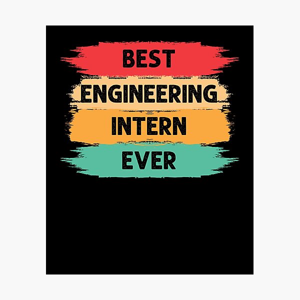 Item preview, Best Engineering intern ever funny engineer intern retro designed and sold by snowry.