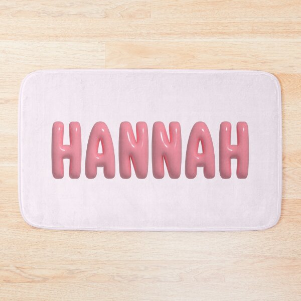 Item preview, Nombre de Hannah designed and sold by Jeallan Designs.