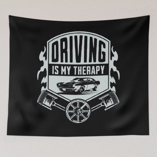 Item preview, Driving its my therapy designed and sold by KolinBoy.