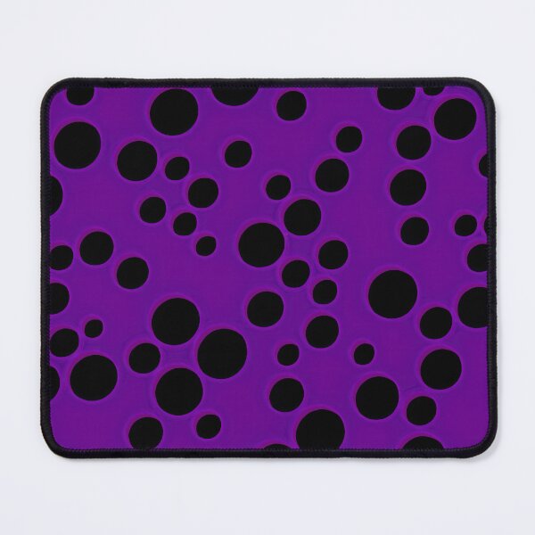 Item preview, #F50A: Purple Field Of Black Holes Fizzy Dots Pattern designed and sold by FarStarL33.