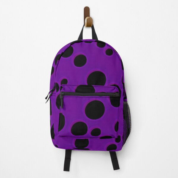 Item preview, #F50A: Purple Field Of Black Holes Fizzy Dots Pattern designed and sold by FarStarL33.