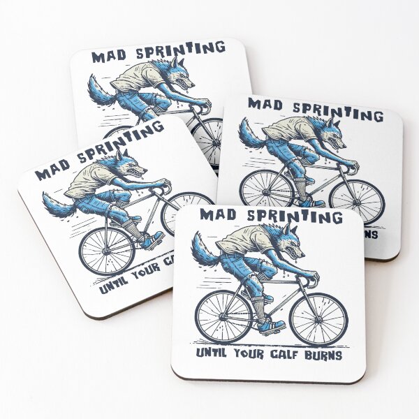 Item preview, Mad Sprinting Bike Until Your Calves Burn designed and sold by LuminOrb.
