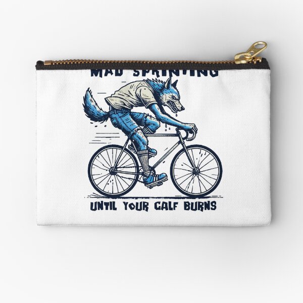 Item preview, Mad Sprinting Bike Until Your Calves Burn designed and sold by LuminOrb.