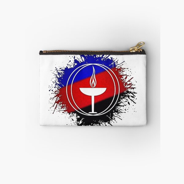 Item preview, Paint Splatter Polyamory Pride Flag Unitarian Universalism Symbol designed and sold by LiveLoudGraphic.
