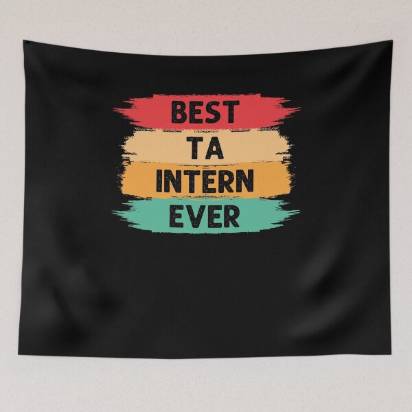 Item preview, Best TA ever retro Teaching Assistant cute appreciation designed and sold by snowry.
