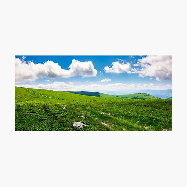 beautiful panoramic mountainous landscape Photographic Print