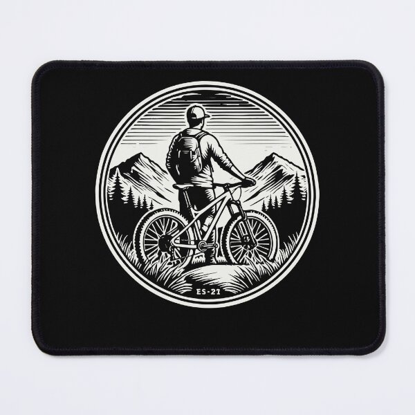 Item preview, Bicycle Adventure Mountainbike Natur designed and sold by LuminOrb.