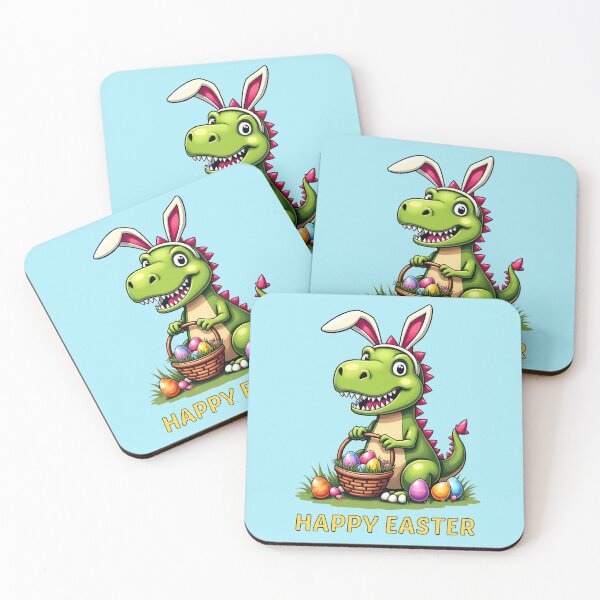 Item preview, Happy Easter T Rex Dinosaur CUTE designed and sold by EstelleStar.