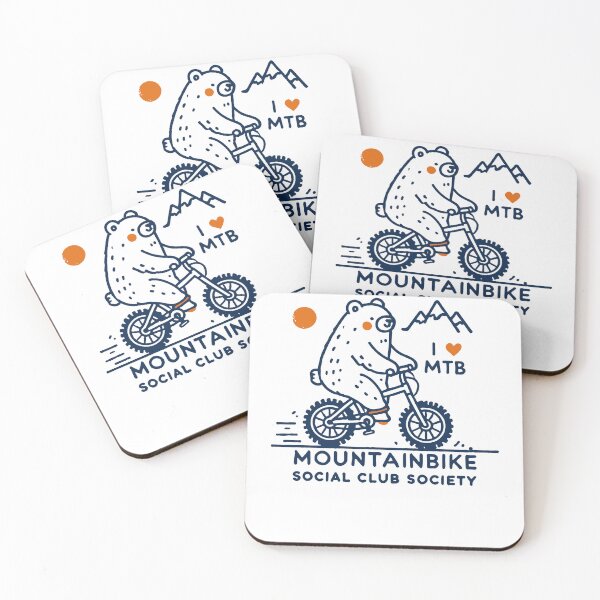 Item preview, Bike Mtb Mountain Bike Club Retro designed and sold by LuminOrb.
