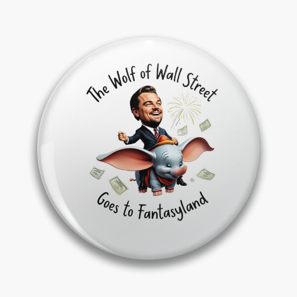 Item preview,  The Wolf of Wall Street Meets Fantasyland: Playful Cinematic Mashup T-Shirt   designed and sold by AnnDesignStudio.
