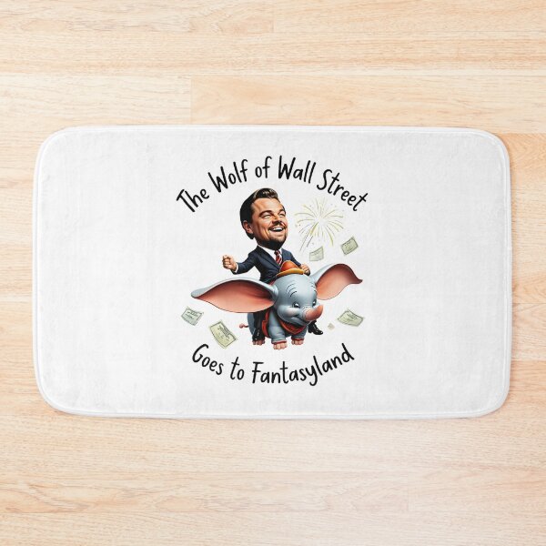 Item preview,  The Wolf of Wall Street Meets Fantasyland: Playful Cinematic Mashup T-Shirt   designed and sold by AnnDesignStudio.