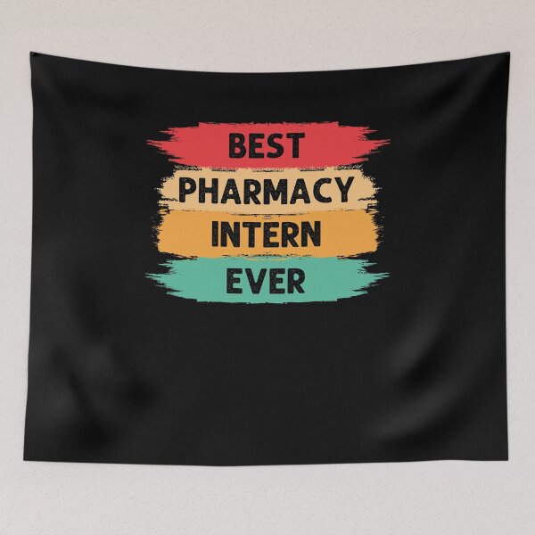 Item preview, Best Pharmacy intern ever retro funny Pharmacy grad intern designed and sold by snowry.