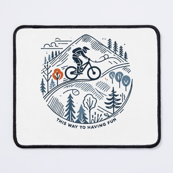 Item preview, Bike Adventure Mountain Bike Fun Nature designed and sold by LuminOrb.