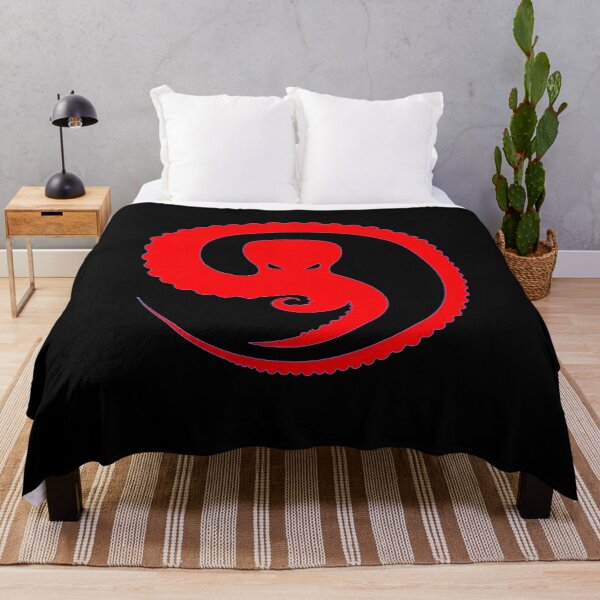 Item preview, Octopus Logo Fire Red OcDaWa designed and sold by Ocdawa.