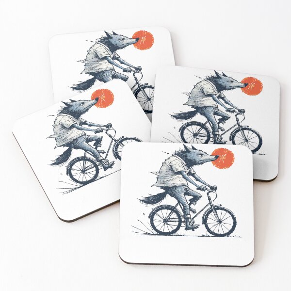 Item preview, Bicycle Wolf Adventure Freedom Urban designed and sold by LuminOrb.