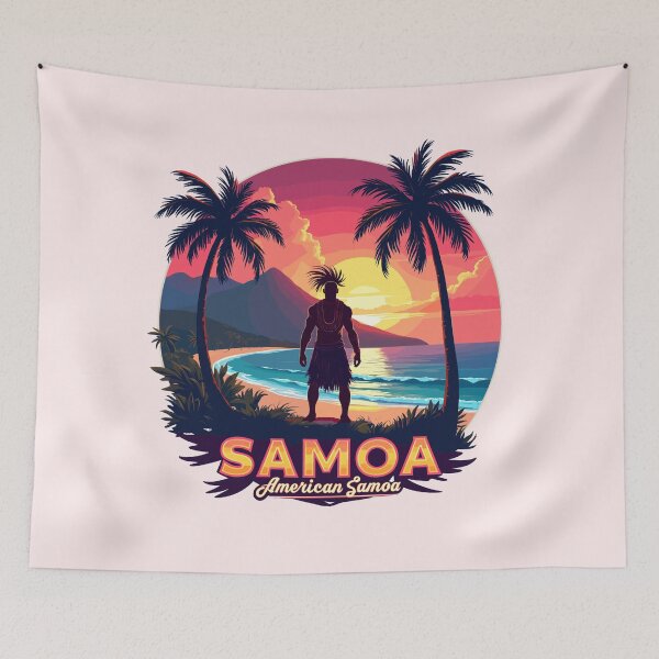 Item preview, Tropical Paradise in American Samoa designed and sold by Honu2025.