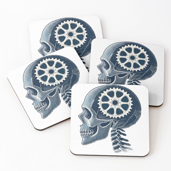 Item preview, Bicycle Skeleton Brain Chainring Head designed and sold by LuminOrb.