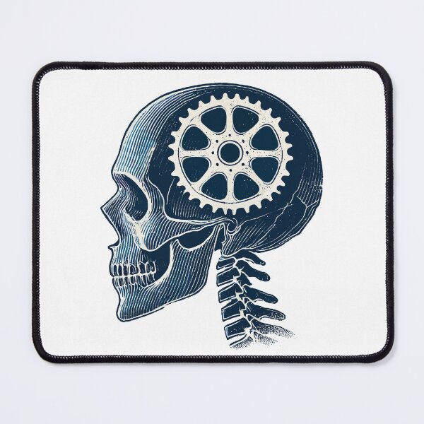 Item preview, Bicycle Skeleton Brain Chainring Head designed and sold by LuminOrb.