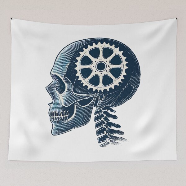 Item preview, Bicycle Skeleton Brain Chainring Head designed and sold by LuminOrb.