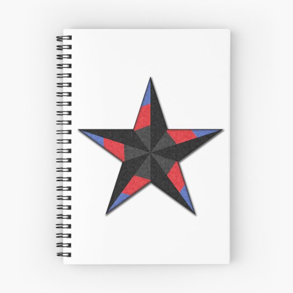 Item preview, Polyamorous Pride Flag Colored Nautical Star designed and sold by LiveLoudGraphic.