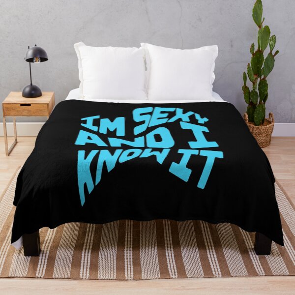 Item preview, Blue text Im sexy i know designed and sold by Aquillashop.