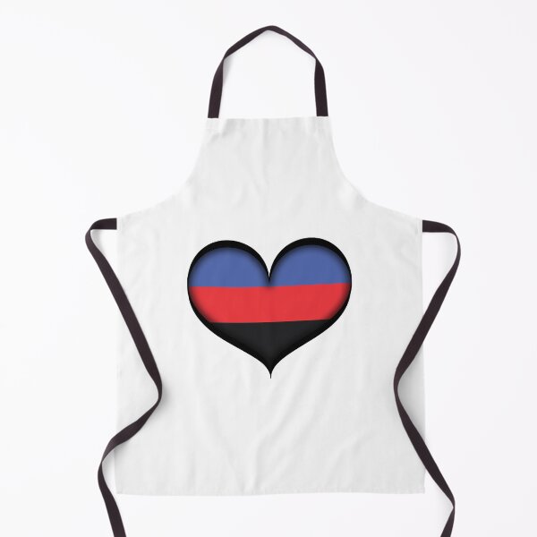 Item preview, Large Vector Heart in Polyamorous Pride Flag Colors designed and sold by LiveLoudGraphic.