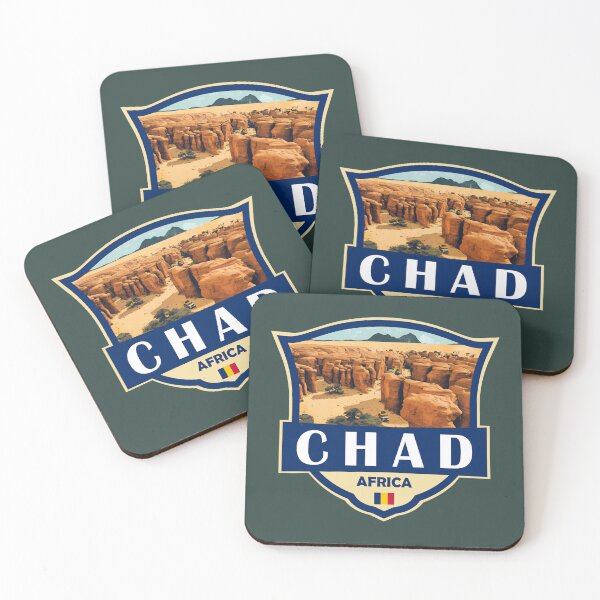 Item preview, Chad Illustration Retro Badge designed and sold by KrisSidDesigns.