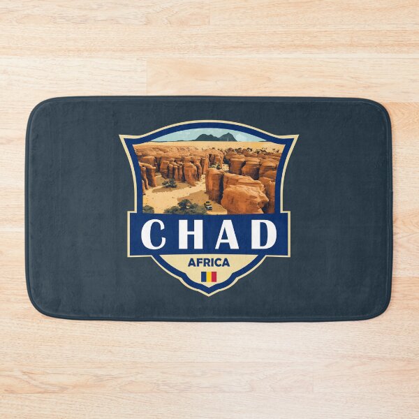 Item preview, Chad Illustration Retro Badge designed and sold by KrisSidDesigns.