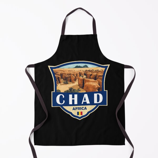 Item preview, Chad Illustration Retro Badge designed and sold by KrisSidDesigns.