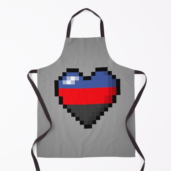 Item preview, Large Pixel Heart Design in Polyamory Pride Flag Colors designed and sold by LiveLoudGraphic.