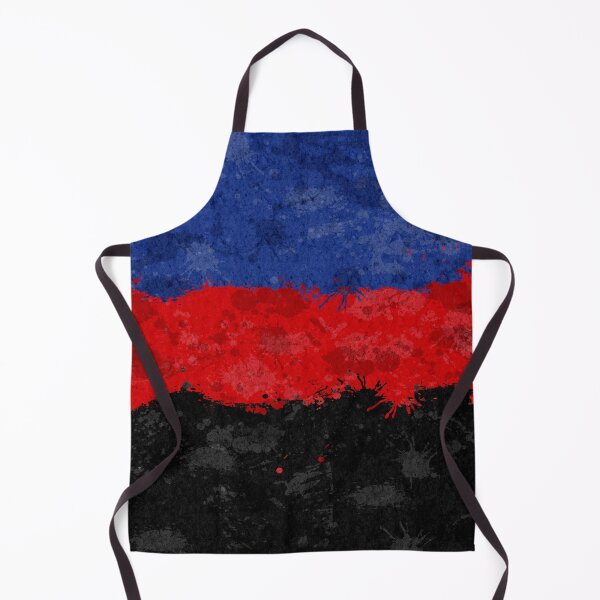 Item preview, Abstract Paint Splatter Polyamorous Pride Flag Pattern designed and sold by LiveLoudGraphic.