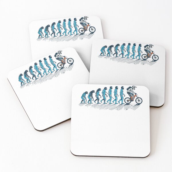 Item preview, Evolution Human To A Cyclist designed and sold by LuminOrb.