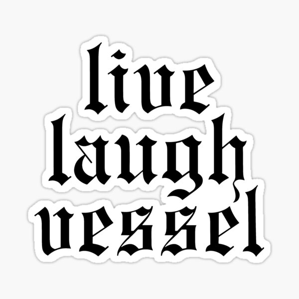 Item preview, Live Laugh Vessel designed and sold by lilghostslife.