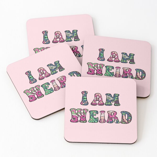 Item preview, I am weird - pink designed and sold by Milcat.