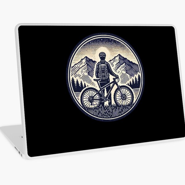 Item preview, Mountain Bike Adventure Bicycle Mountains Retro designed and sold by LuminOrb.