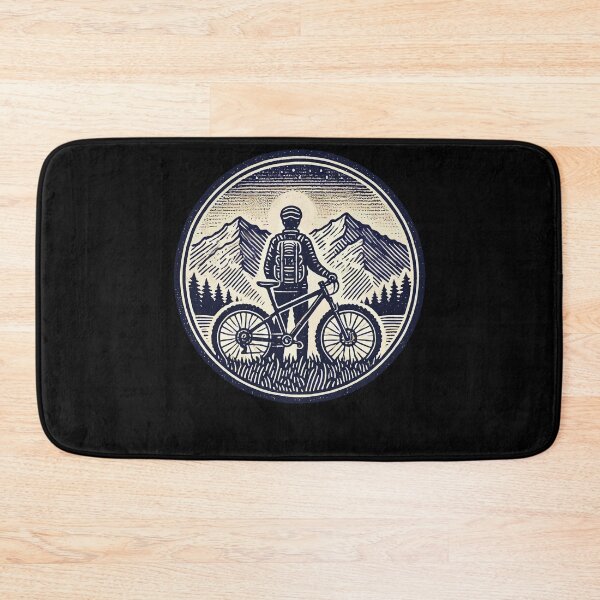 Item preview, Mountain Bike Adventure Bicycle Mountains Retro designed and sold by LuminOrb.