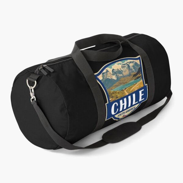Item preview, Insignia retro con ilustración de Chile designed and sold by KrisSidDesigns.