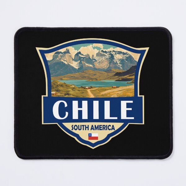 Item preview, Chile Illustration Retro Badge designed and sold by KrisSidDesigns.