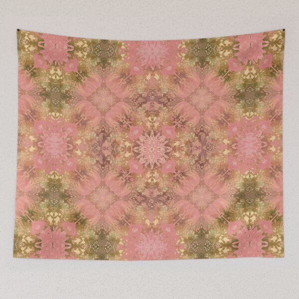 Item preview, Pink vintage style lace mandala  designed and sold by amberrosejoness.