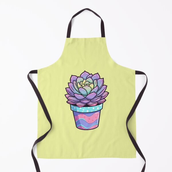 Item preview, Magic Bloom Echeveria | Rainbow Kawaii Succulent Art designed and sold by SeGoArtDesign.