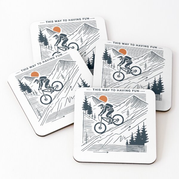 Item preview, Bike Adventure Mountains Fun designed and sold by LuminOrb.