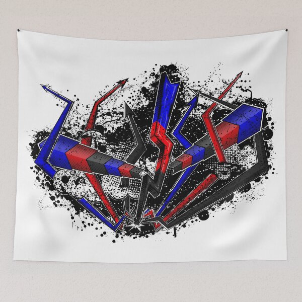 Item preview, Grunge Graffiti Polyamory Lightning and Arrows designed and sold by LiveLoudGraphic.