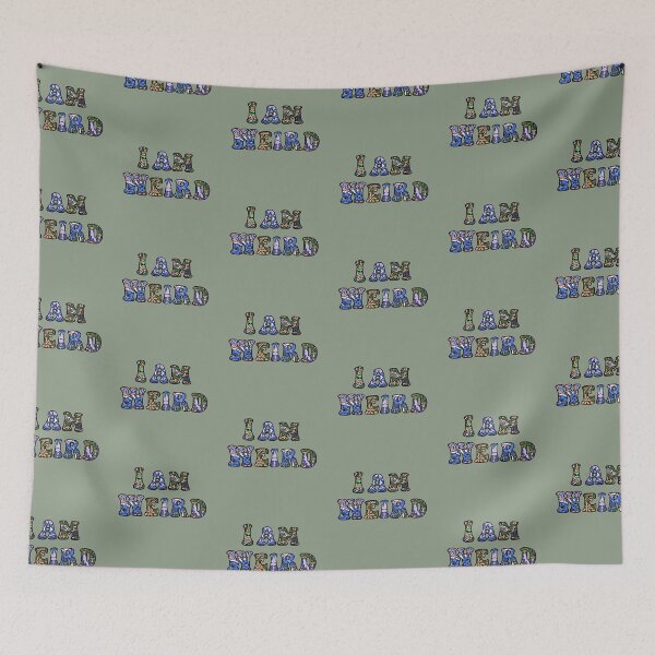 Item preview, I am weird - khaki designed and sold by Milcat.