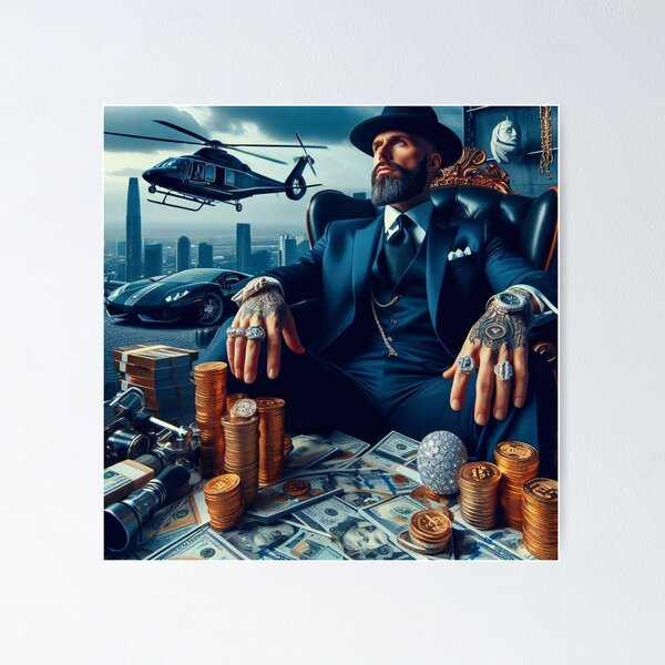 Artikel-Vorschau von Degen Mafia – Web3-Lizenzgebühren-Cover-Art, designt und verkauft von Filip Studios.