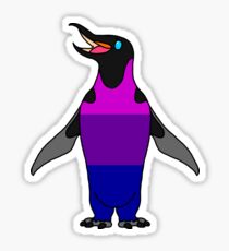 Penguin (Bi) Sticker